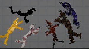 Random VS Кошмарные аниматроники FNAF BATLLE #1