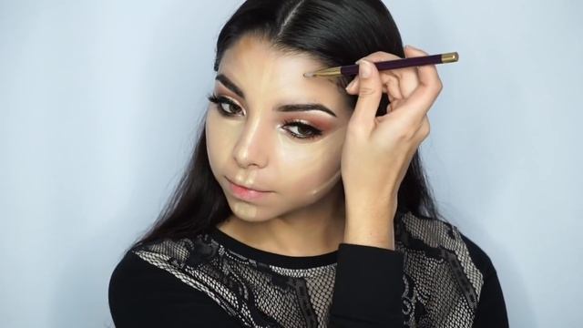 How to: Coppery Eyes/ Highlight and Contour Tutorial смотреть онлайн