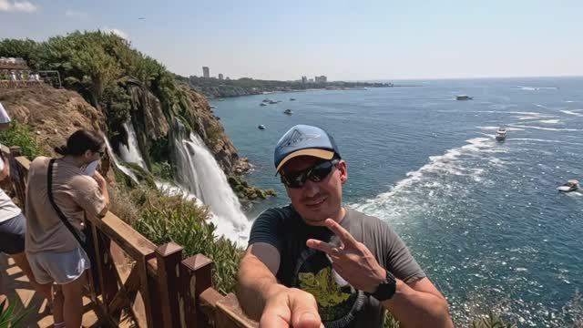 Нижний Дюденский водопад, Анталия, Турция смотреть онлайн