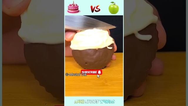 सेब 🆚 केक | कौन जीतेगा🤯 || #shorts #short#shortsfeed смотреть онлайн