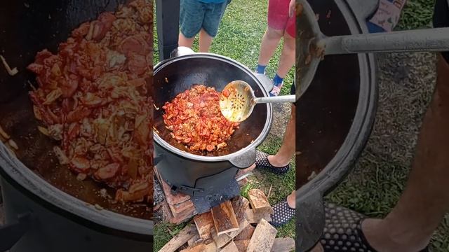 солянка в казане. проба пера... смотреть онлайн
