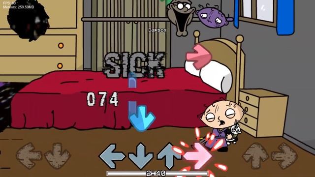 FNF' VS Darkness Takeover NEW B-Side Optimization | Family Guy (FNF/Pibby/New) смотреть онлайн