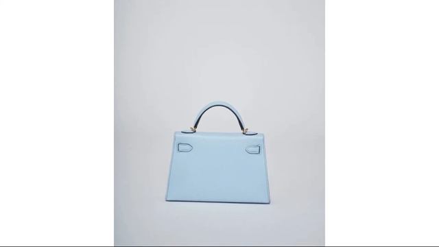 HERMES BLUE ZEPHYR GHW Y STAMP EPSOM смотреть онлайн