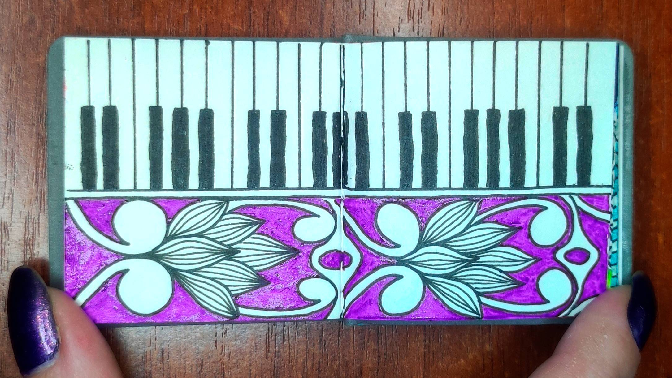 ЗенАрт в мини блокноте Фортепьяно смотреть онлайн