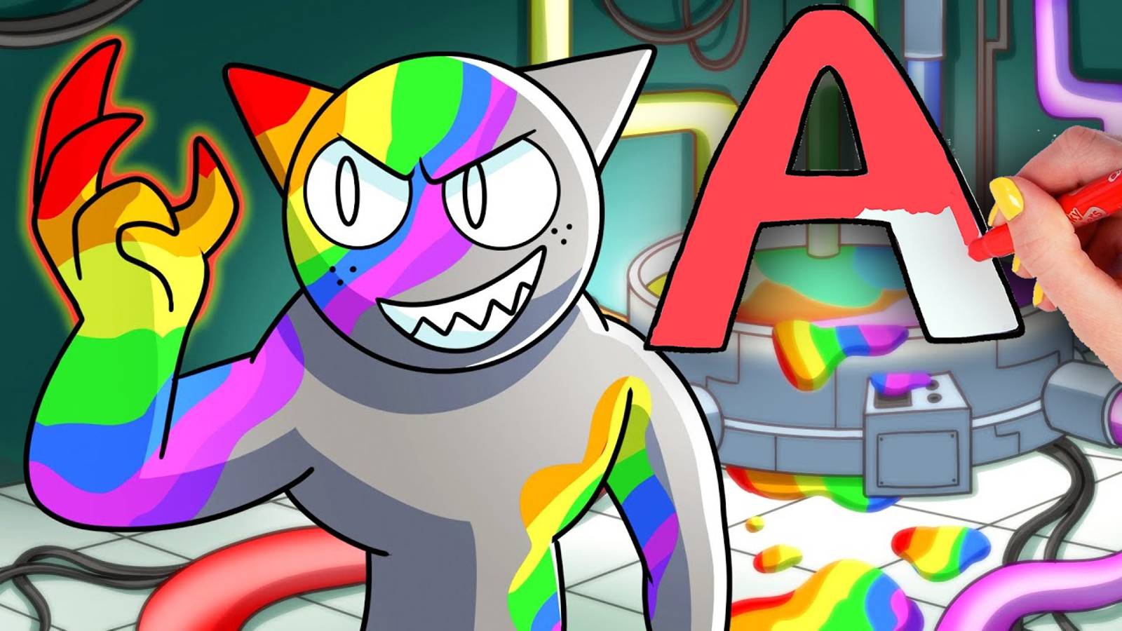 СПРУНКИ SPRUNKI | мульт АЗБУКА от А до Я для детей малышей - Мультик для развития детей #мульт смотреть онлайн