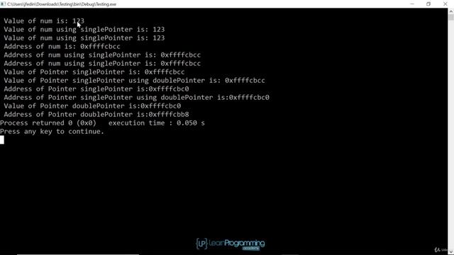 111 (Demonstration) Double pointers смотреть онлайн