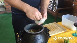 Уха в афганском казане