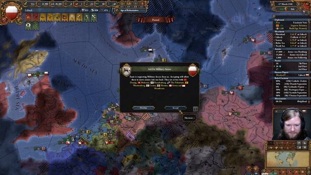 Preview! Emperor | Lubeck to Hanseatic League | Europa Universalis IV | 36 смотреть онлайн