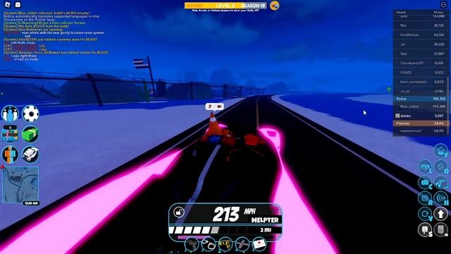 Carbonara Speed Test ITS QUICK (Roblox Jailbreak)