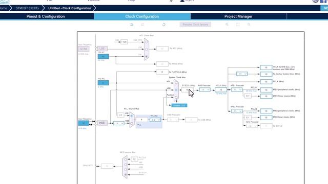 Урок по STM32 N31 HAL TIMER1 комплементарные выходы