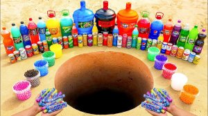 ЭКСПЕРИМЕНТ: Большое извержение зубной пасты из гигантской Coca-Cola ракеты, Mtn Dew, Fanta