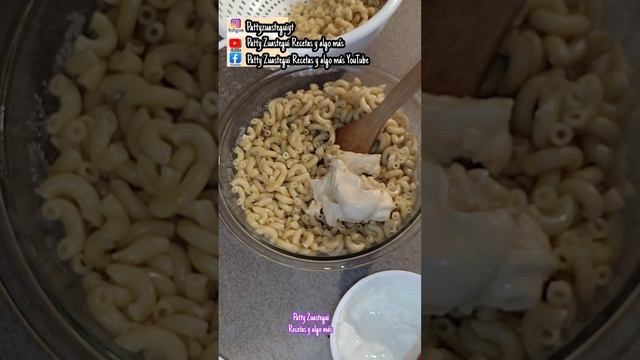 Sopa/Pasta fría con jamón... Receta sencilla, fácil y sobre todo deliciosa 🤤😋 смотреть онлайн