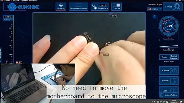 Super Cam Thermal Camera PCB Troubleshoot Motherboard Repair Fault Diagnosis Thermal Imaging Tool смотреть онлайн