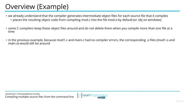 019 Compiling multiple source files from the command line смотреть онлайн