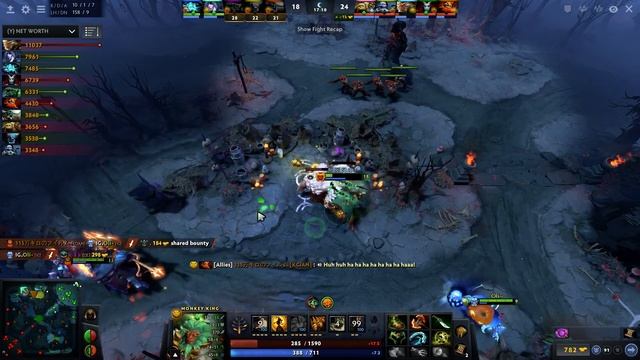 Monkey King 7.28 Pro Gameplay by Sccc | IMMORTAL Rank Dota 2 7.28 Gameplay смотреть онлайн