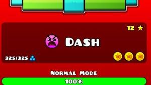 прохождение dash в geometry dash