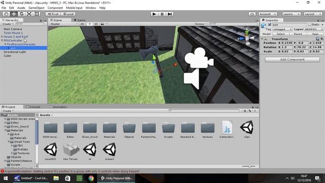 Mini Unity Tutorial - How To Stop Weapons Clipping Into Walls смотреть онлайн