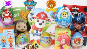 Микс сюрпризов по мультикам! Мультяшный микс! Любимые герои в новых сюрпризах!