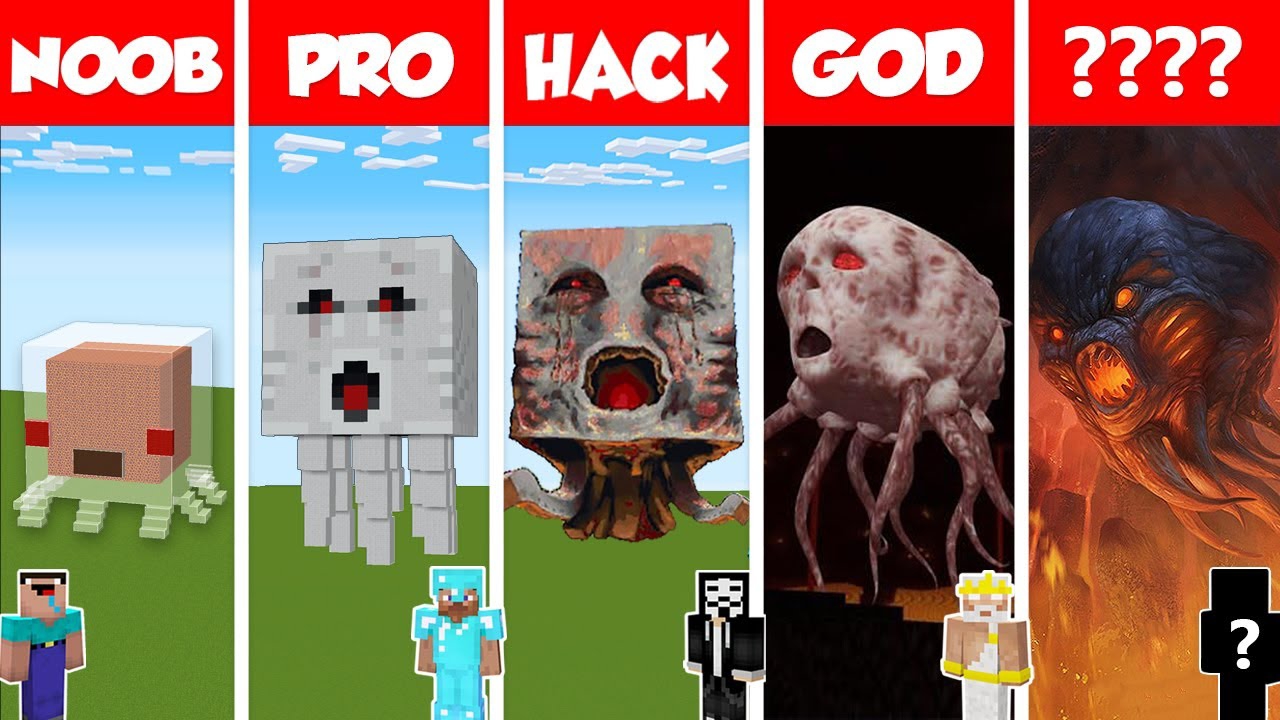 Minecraft: ЧЕЛЛЕНДЖ ПО СТРОИТЕЛЬСТВУ ДОМА ГАСТА ИЗ РЕАЛЬНОЙ ЖИЗНИ - НУБ против ПРО против ХАКЕРА смотреть онлайн
