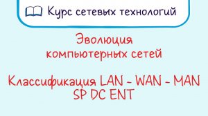 Тема 2. История и классификация компьютерных сетей.
