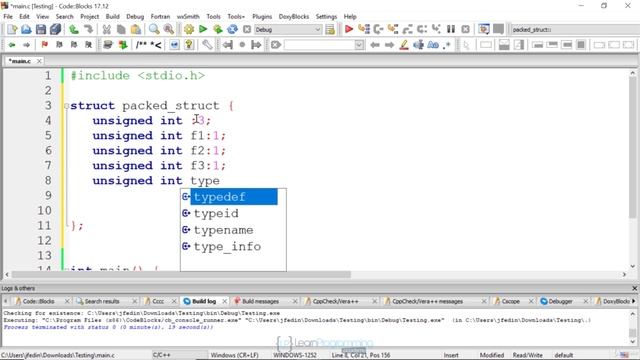 053 Using Bit Fields to pack data смотреть онлайн