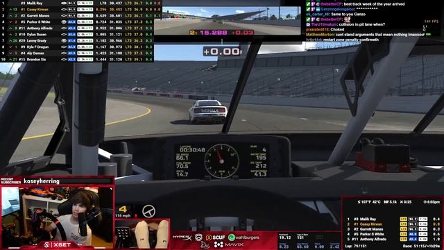 My Least Favorite Track | NASCAR iRacing Series Fixed Week 20 @ New Hampshire смотреть онлайн
