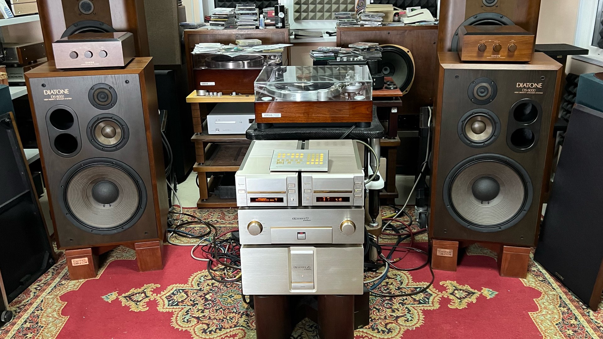 Diatone Ds 8000N & Esoteric P1 D1 & Exclusive C7 M8