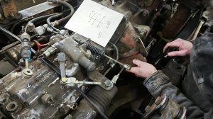 Тросовая кулиса, джойстик 🕹️ на ЗИЛ Бычок