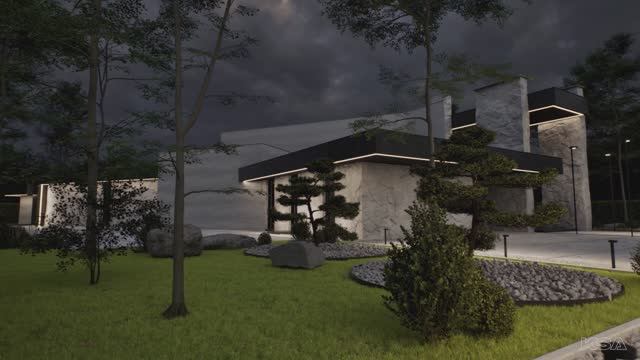 Визуализация виллы 