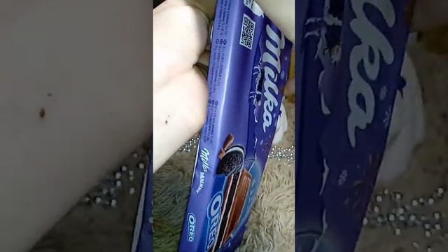 Пробую шоколад Milka со вкусом орео ♥️😋🍫 смотреть онлайн