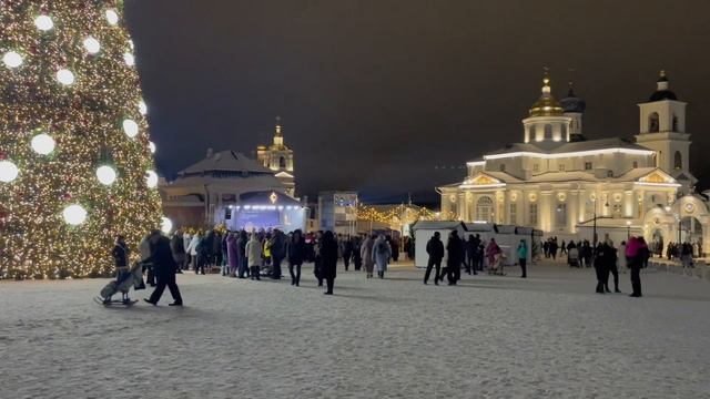 Рождество в Арзамасе, в городе церквей и храмов. смотреть онлайн