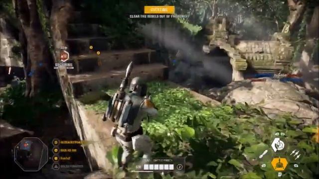 84 BOBA FETT KILLSTREAK - Star Wars Battlefront 2 смотреть онлайн