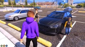 ЗЛОЙ ОТЕЦ МОЕЙ ДЕВУШКИ СПАЛИЛ НАС ВМЕСТЕ! ПОГОНЯ ОТ ЗЛОГО ОТЦА НА LEXUS LX570! ШКОЛЬНЫЕ БУДНИ ГТА 5