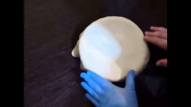 картофель с мясом и морковью ,запечённая в тесте
