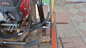 Гусеничный минитрактор. Отвал (вариант номер раз).