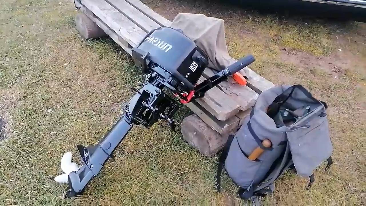 Обкатка лодочного мотора Парсун 5,0 смотреть онлайн