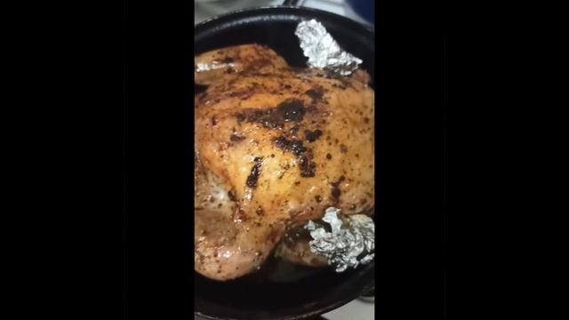 жаренная курочка🤗 смотреть онлайн
