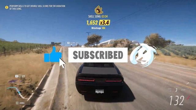 1200 HP Dodge Challenger SRT Hellcat | Forza Horizon 5 | (Logitech F710) Gameplay смотреть онлайн