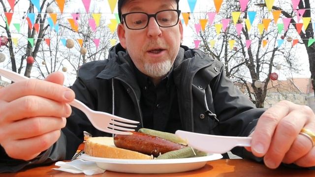 Budapest Street Food Square | Hungarian Sausage | Jan Tom Yam смотреть онлайн