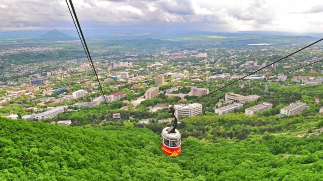Пятигорск - город курорт. Достопримечательности. Пятигорск зимой. День 1. смотреть онлайн