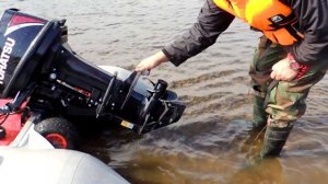 ЖЕСТКОЕ испытание защиты лодочного мотора
