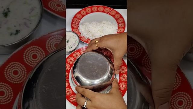 how to Plate rice and curry #short смотреть онлайн