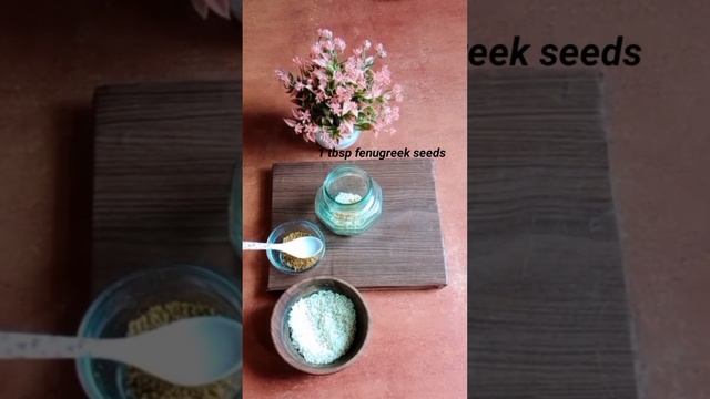 Rice Water and Fenugreek For Hair Growth Naturally #shortd смотреть онлайн