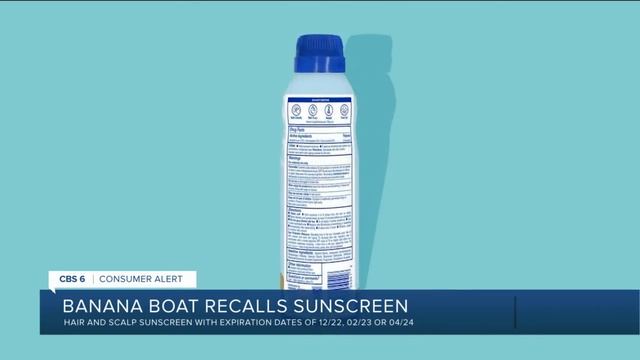 Banana Boat Hair & Scalp sunscreen recalled смотреть онлайн