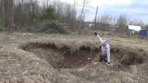 6 соток 27 апреля 2020 года. Творческий подход к посадке редиски или. В лес не по грибы))