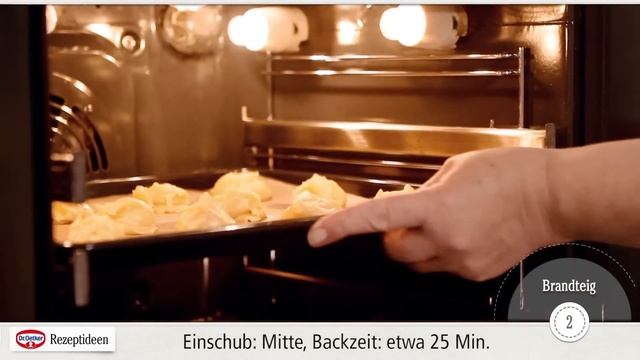 Rezept: Aprikosen-Pudding-Windbeutel Von Dr. Oetker