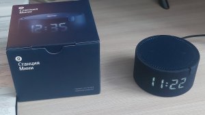 Станция мини колонка Алиса