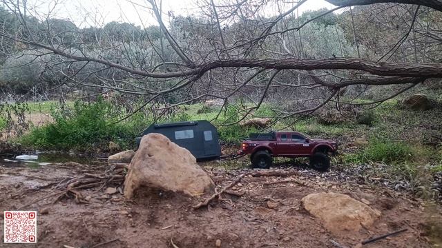 Ford Raptor F -150 And Trailer Camping