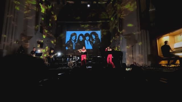 Королевские роккаты, новогодняя ночь, собор Канта, Калининград смотреть онлайн