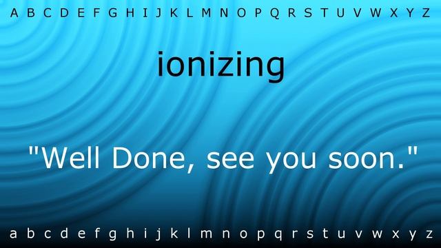 Here I will teach you how to pronounce 'ionizing' with Zira.mp4 смотреть онлайн